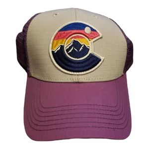 Colorado Limited Summit Purple/Gray Summit Trucker Snapback hat